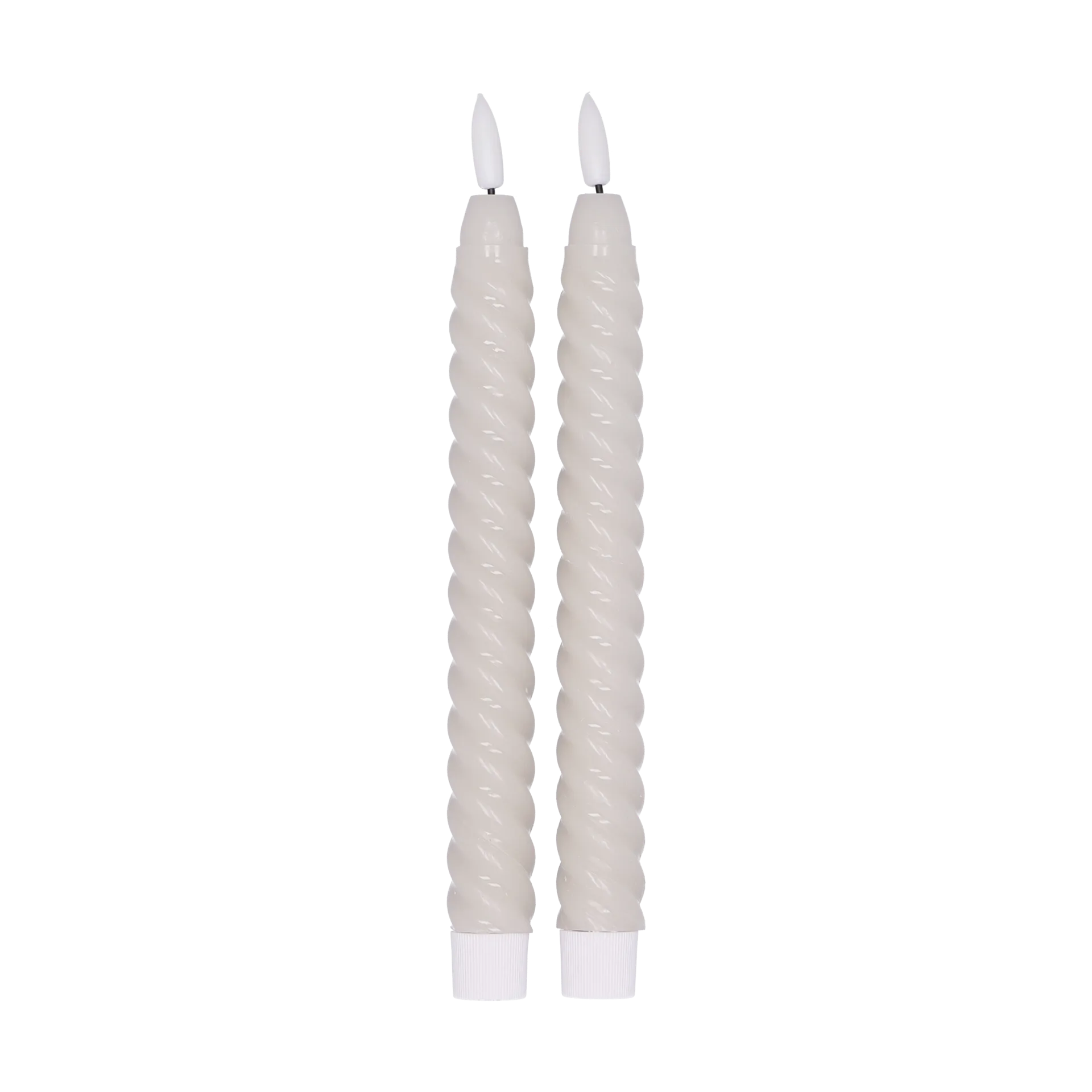Twisted LED-lys 25 cm 2-pak, Beige Scandi Essentials