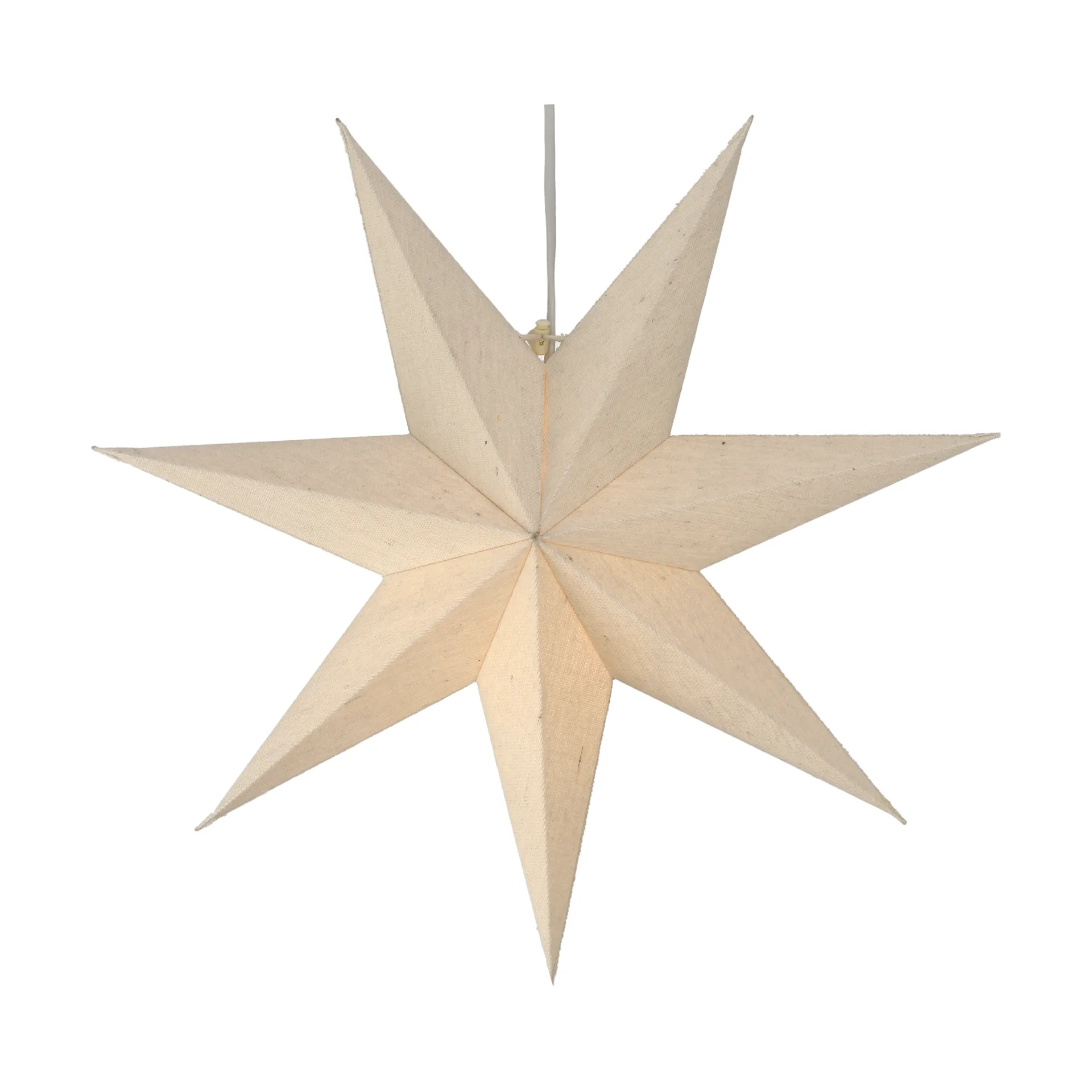 Bare adventsstjerne hvid, 45 cm Scandi Living