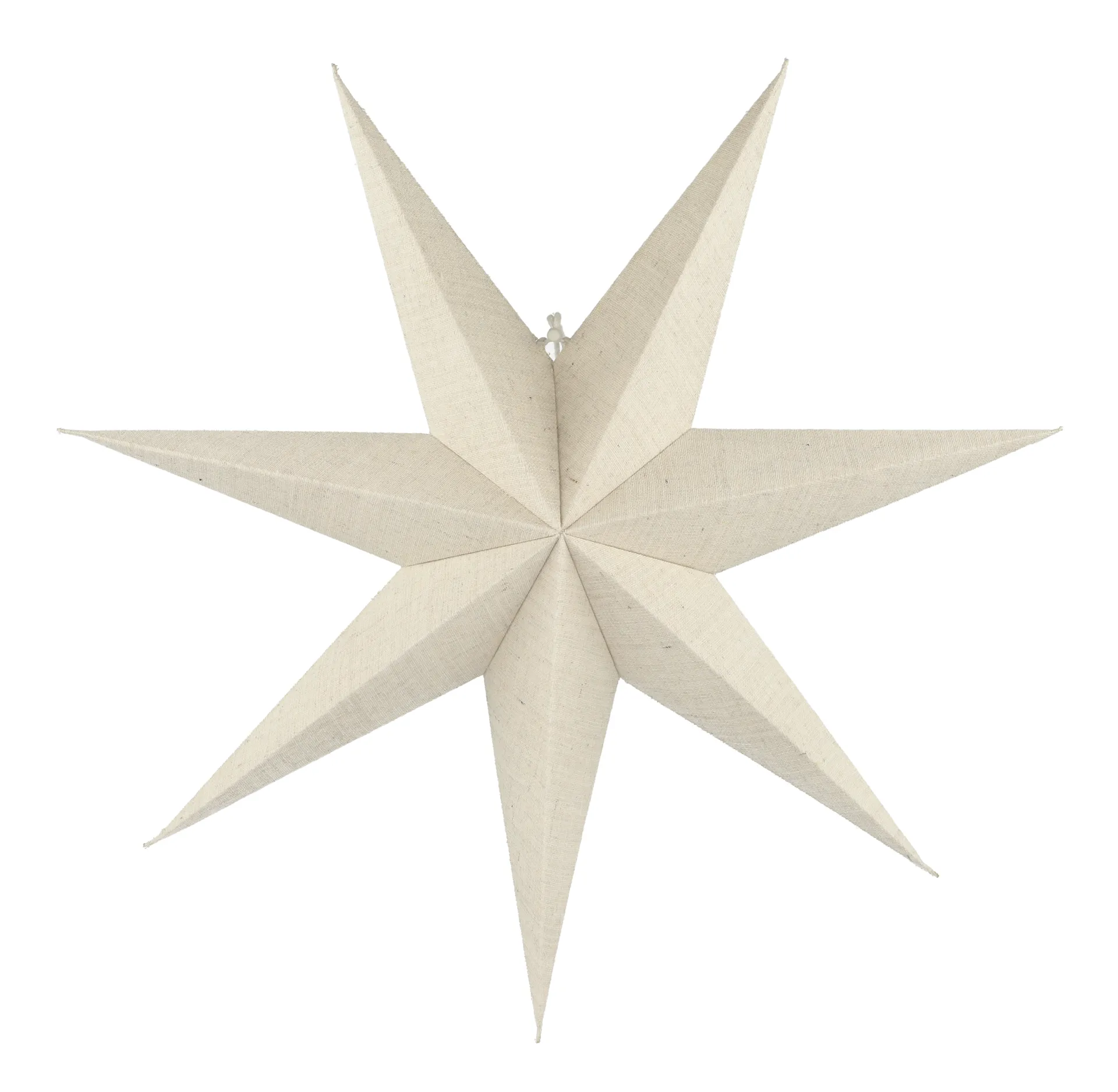 Bare adventsstjerne hvid, 60 cm Scandi Living