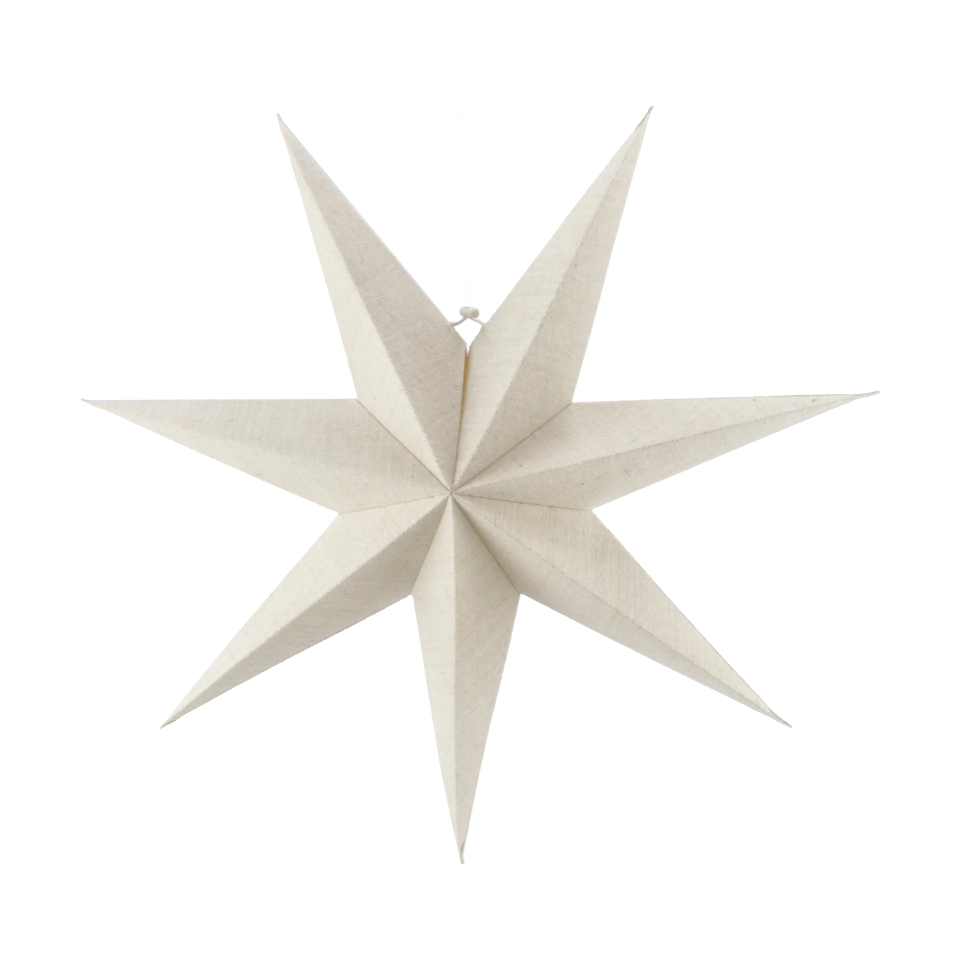 Bare adventsstjerne hvid, 80 cm Scandi Living