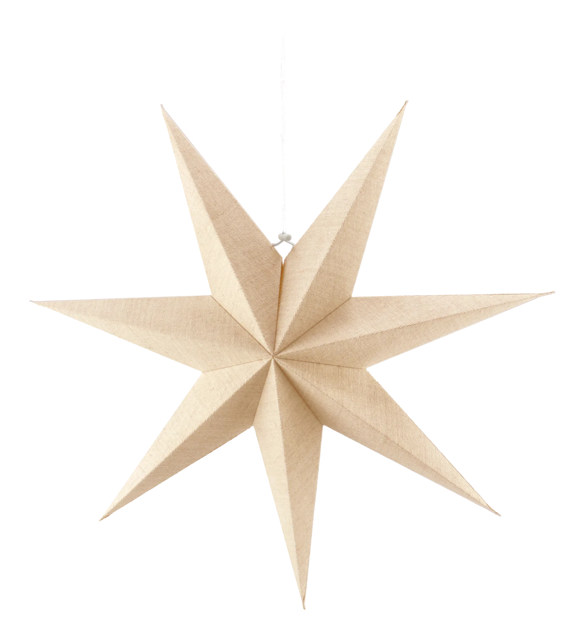 Bare adventsstjerne natur, 80 cm Scandi Living