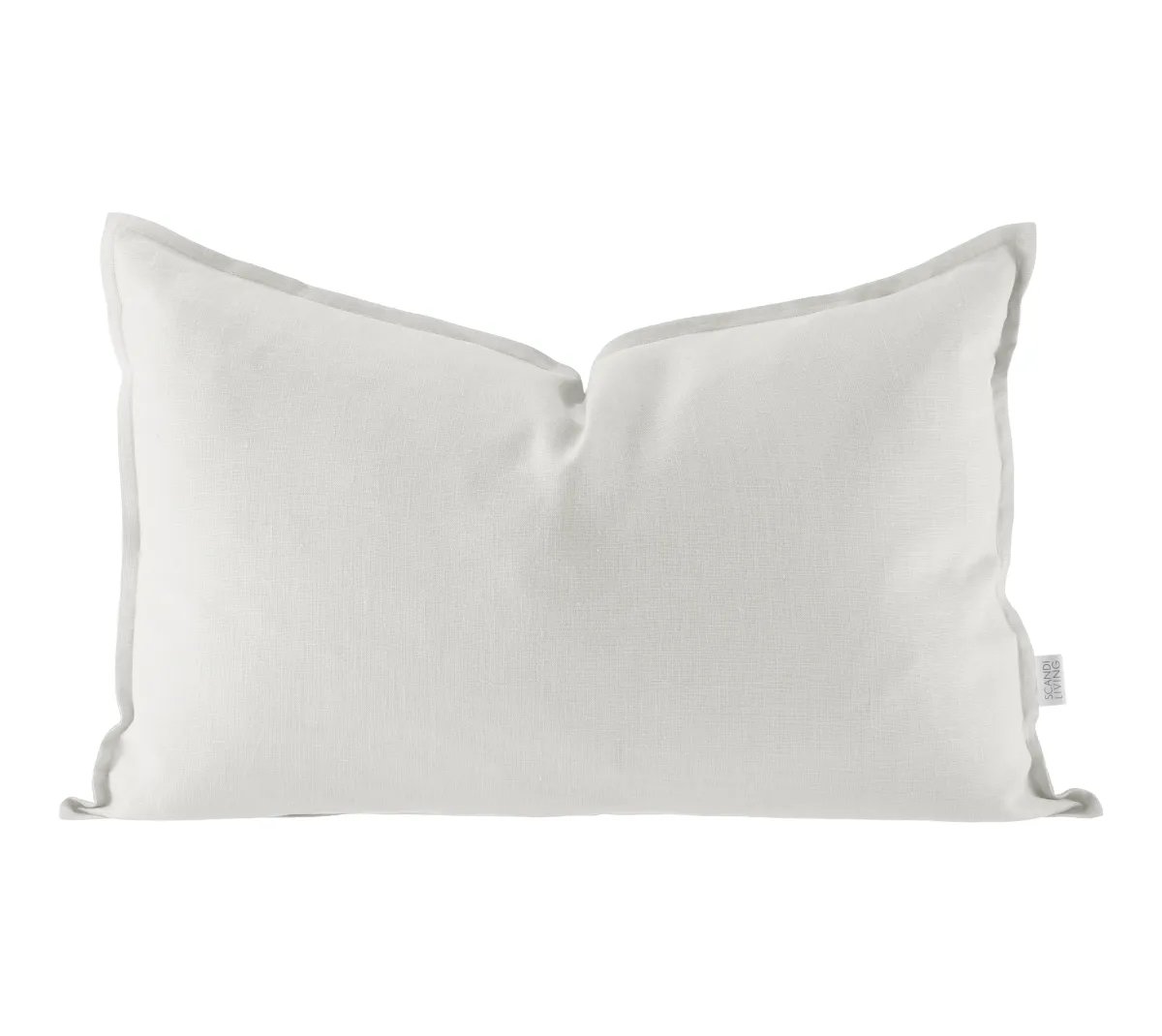 Scandi Living Calm pudebetræk hør 40x60 cm White