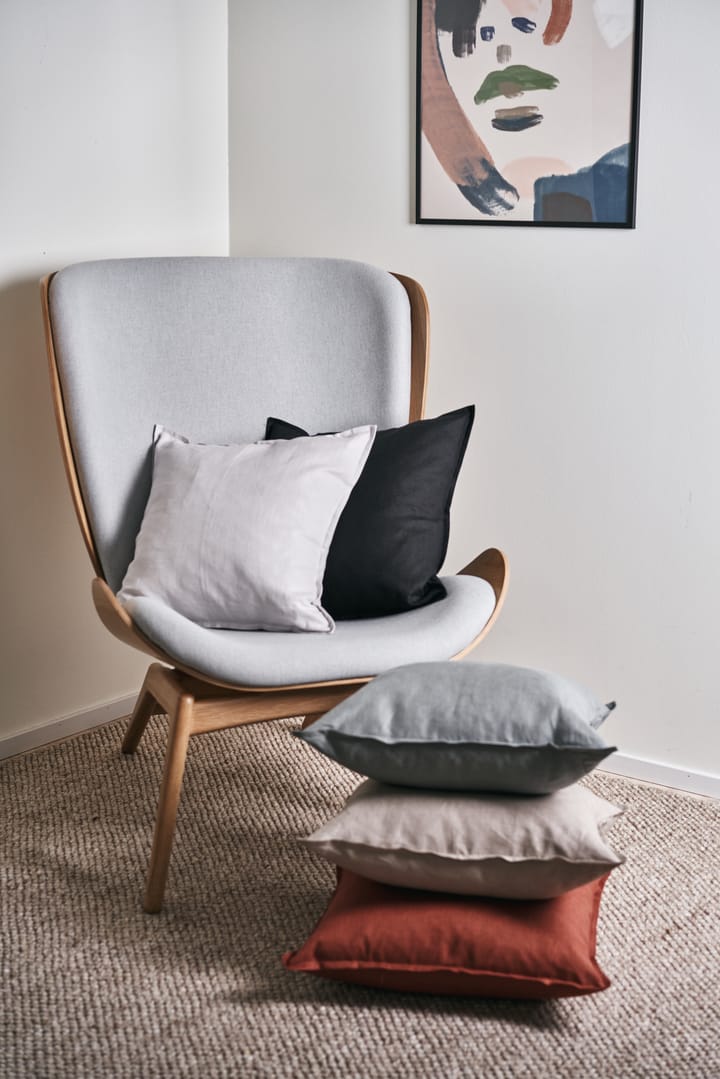 Calm pudebetræk hør 50x50 cm, Carbon Scandi Living
