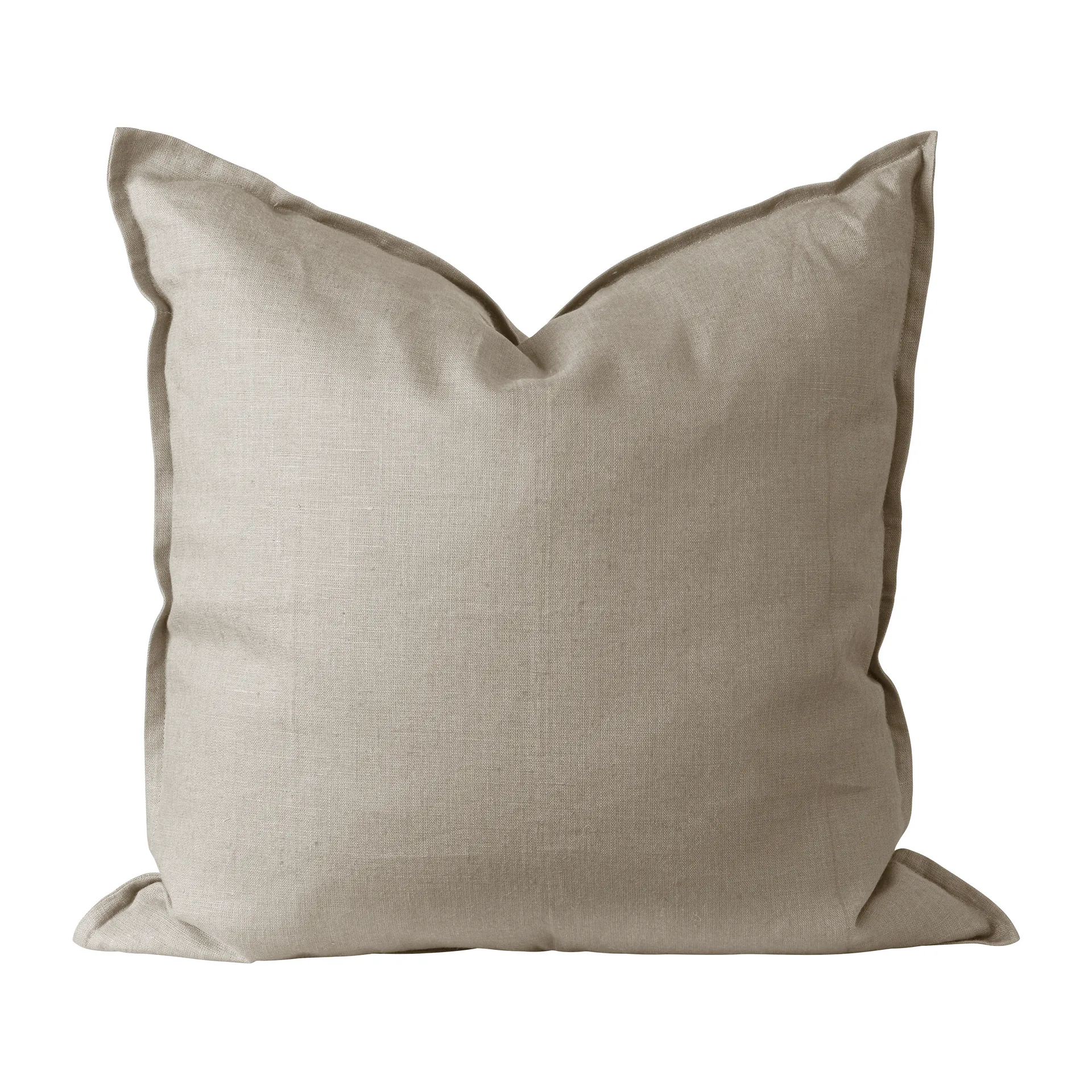 Calm pudebetræk hør 50x50 cm, Sand  Scandi Living