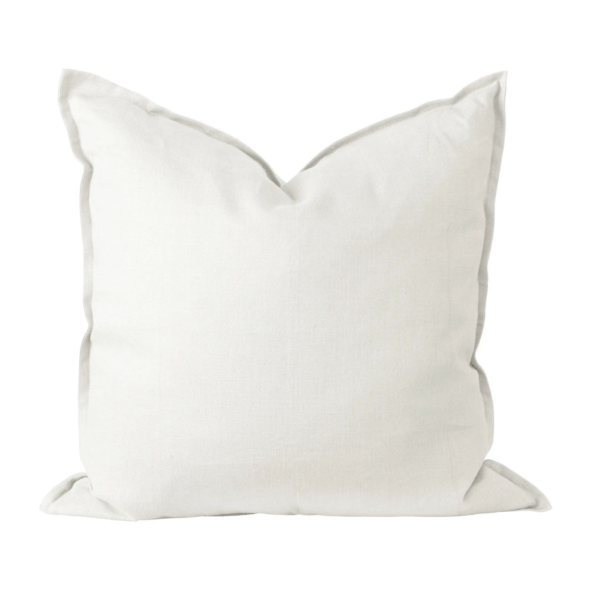 Calm pudebetræk hør 50x50 cm, White Scandi Living