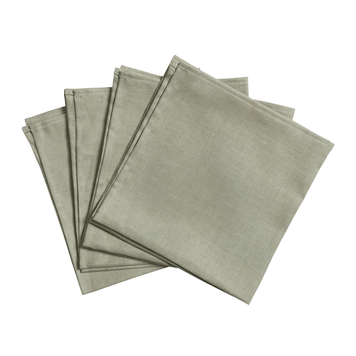 Scandi Living Clean servietter 45 x 45 cm 4-pak dusty green