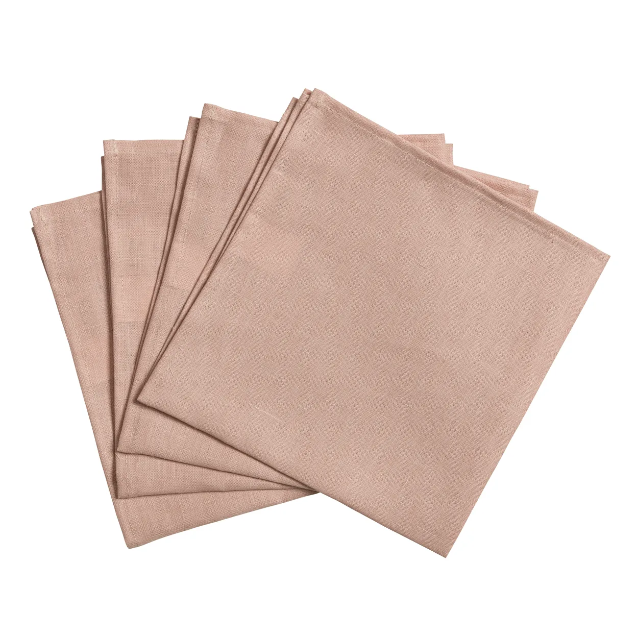 Scandi Living Clean servietter 45 x 45 cm 4-pak dusty rose