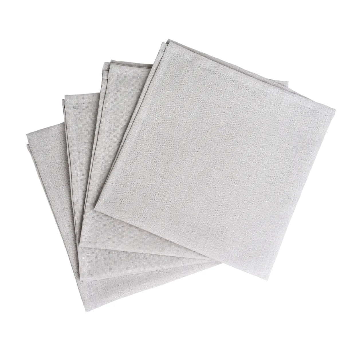 Scandi Living Clean servietter 45 x 45 cm 4-pak icy grey