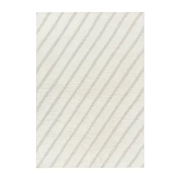 Cozy line uldtæppe naturhvid - 200x300 cm - Scandi Living