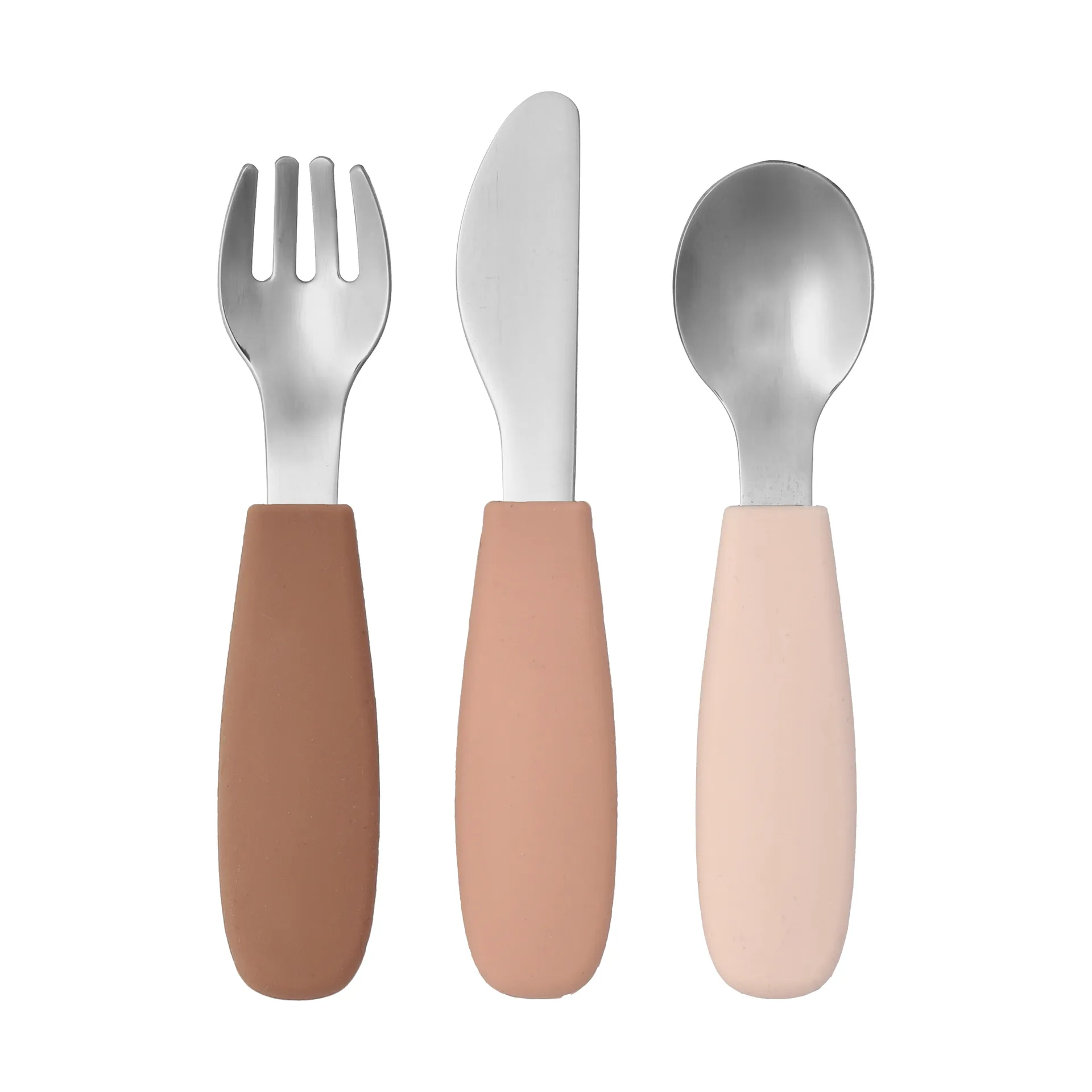 Dine bestiksæt silikone 3 dele, Blush Scandi Living
