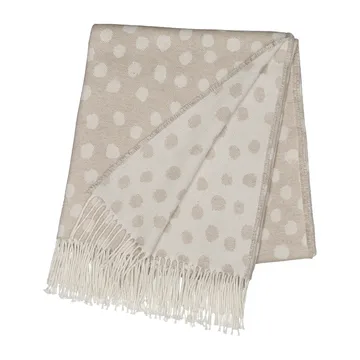 Droplets bomuldstæppe 130x185 cm - Beige - Scandi Living