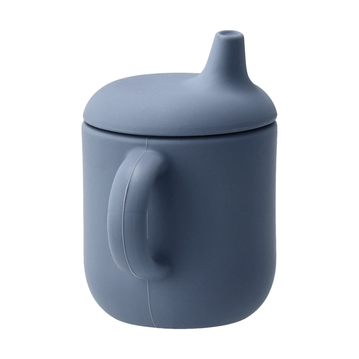 Elvie drikkekop silikon 180 ml, Blue Scandi Living