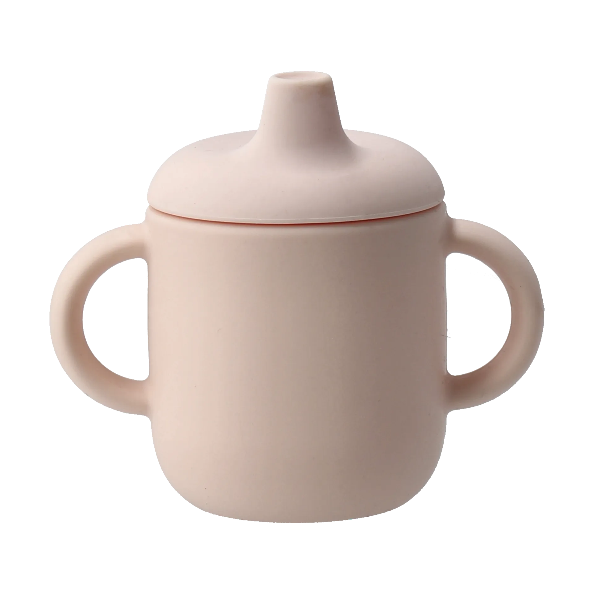 Elvie drikkekop silikon 180 ml, Blush Scandi Living