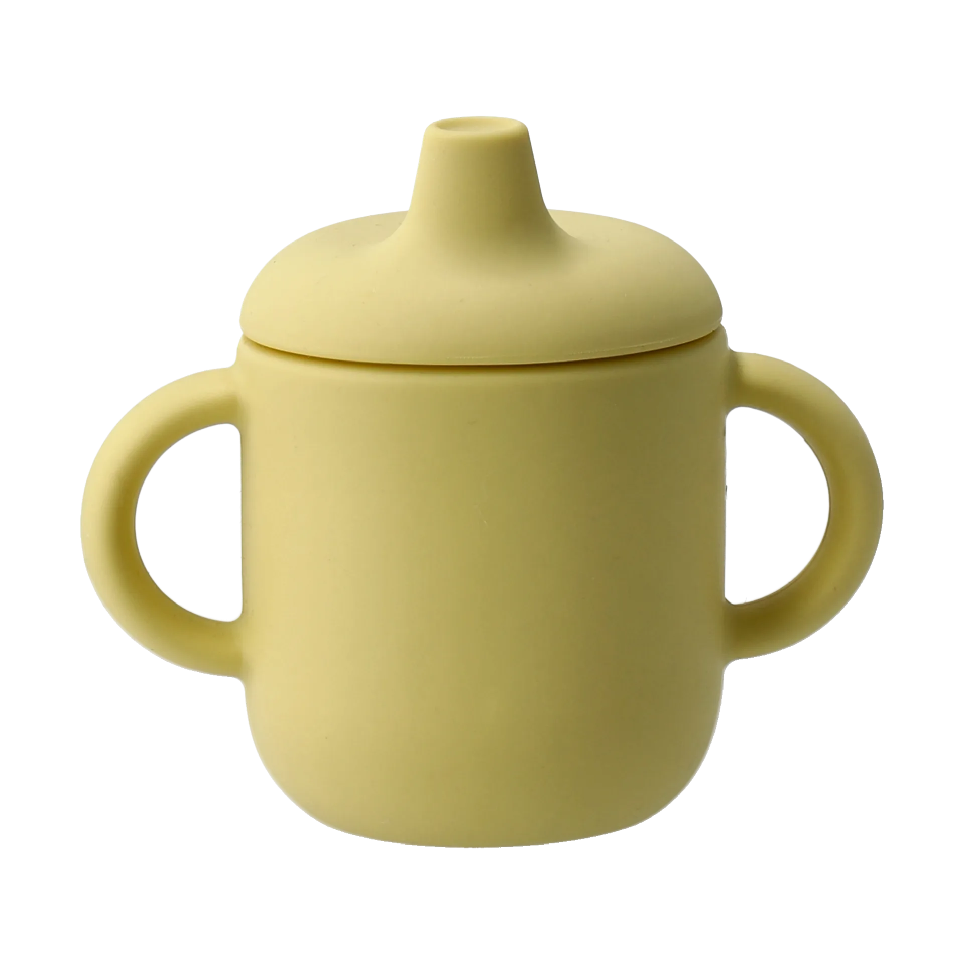 Elvie drikkekop silikon 180 ml, Lemon Scandi Living
