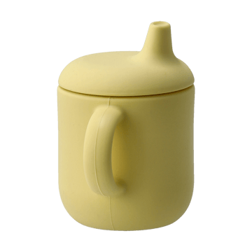 Elvie drikkekop silikon 180 ml - Lemon - Scandi Living
