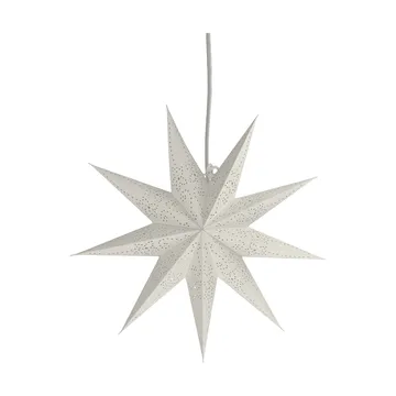 Folk adventsstjerne - Hvid, Ø45 cm - Scandi Living