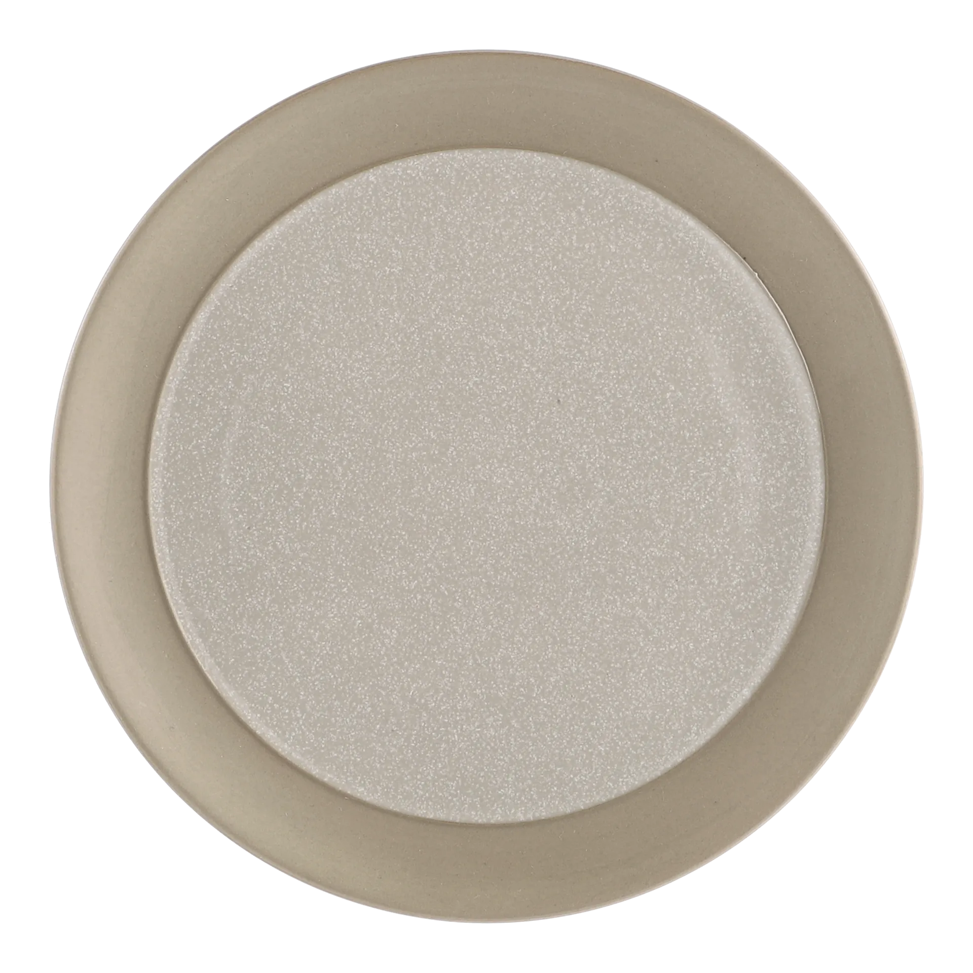Fossil asiet Ø21 cm, Beige Scandi Living