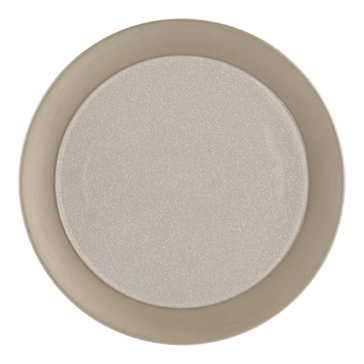 Fossil asiet Ø21 cm - Beige - Scandi Living