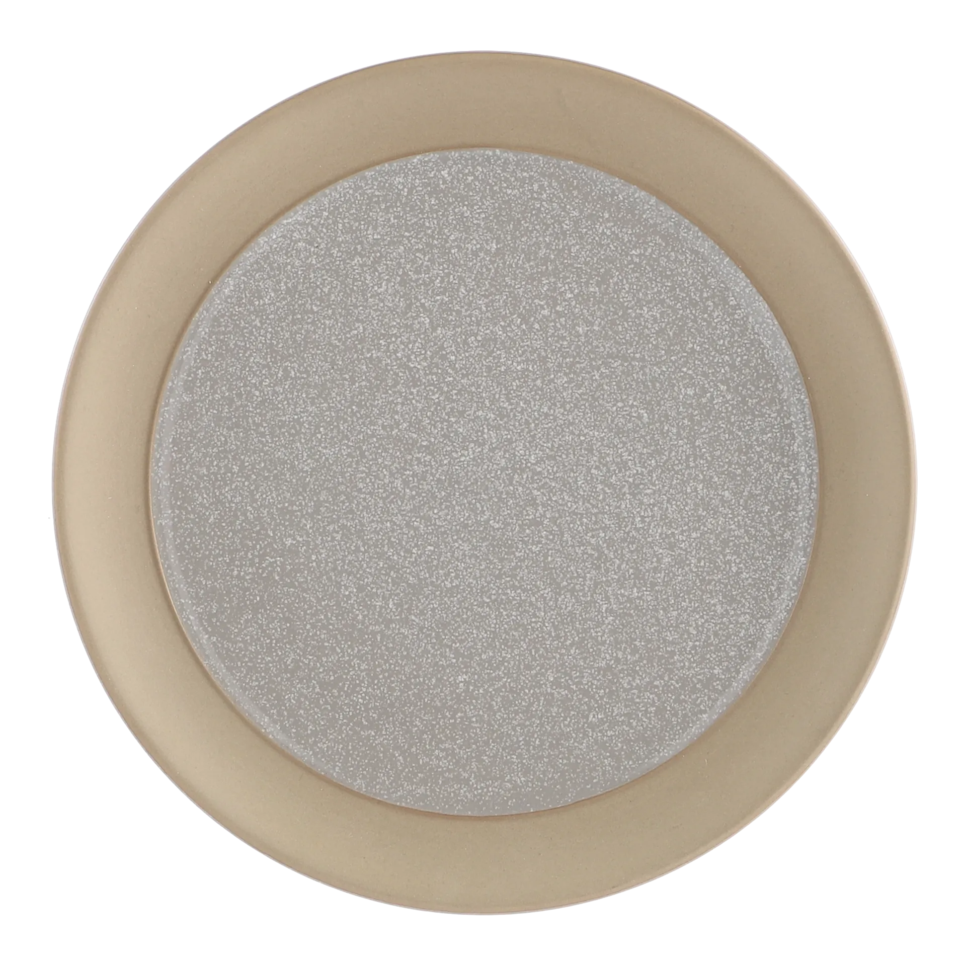 Fossil asiet Ø21 cm, Grå Scandi Living