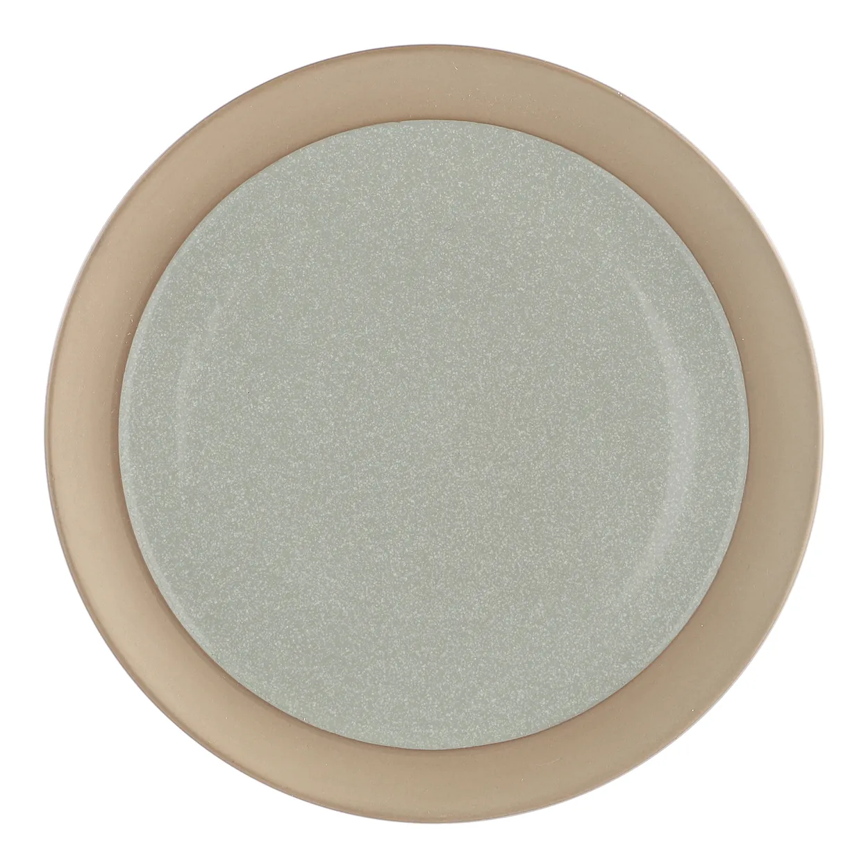 Scandi Living Fossil tallerken Ø26 cm Grøn