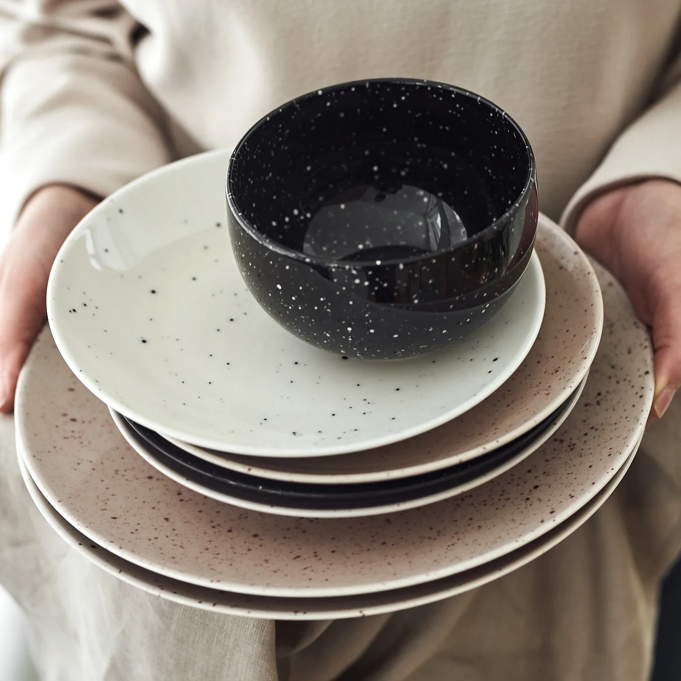 Freckle startsæt 18 dele - Beige Scandi Living