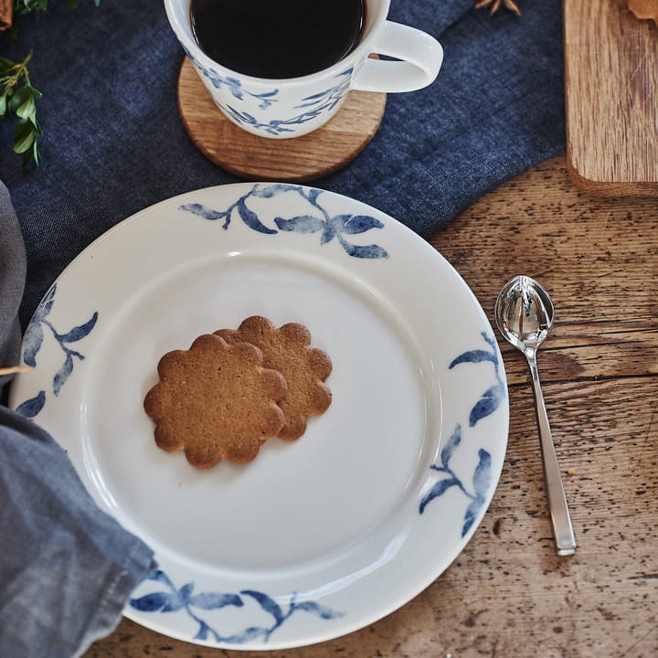 Havspil frokosttallerken 21 cm, 4 stk., blå-hvid Scandi Living