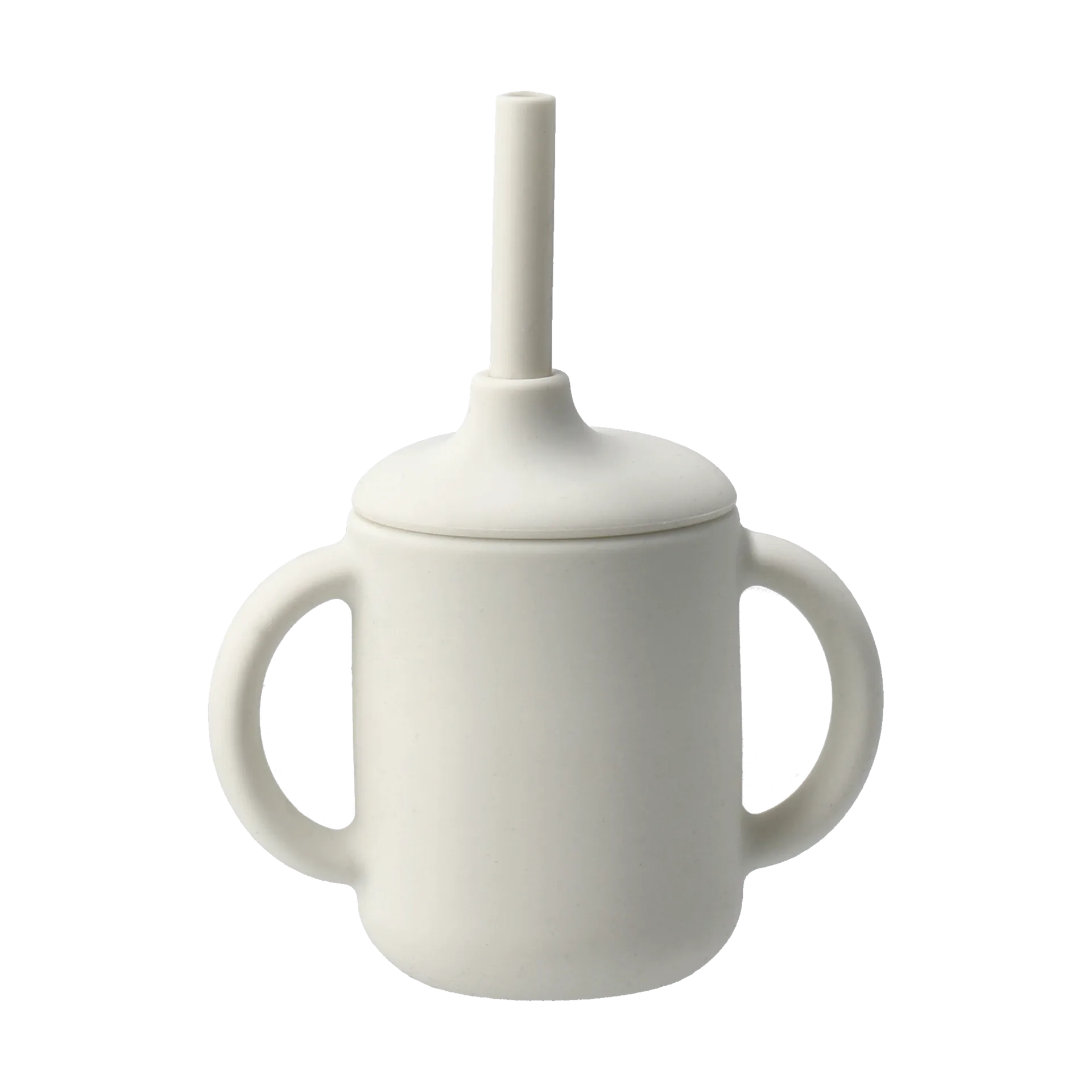 Idun krus med sugerør silikone 120 ml, Vanilla Scandi Living