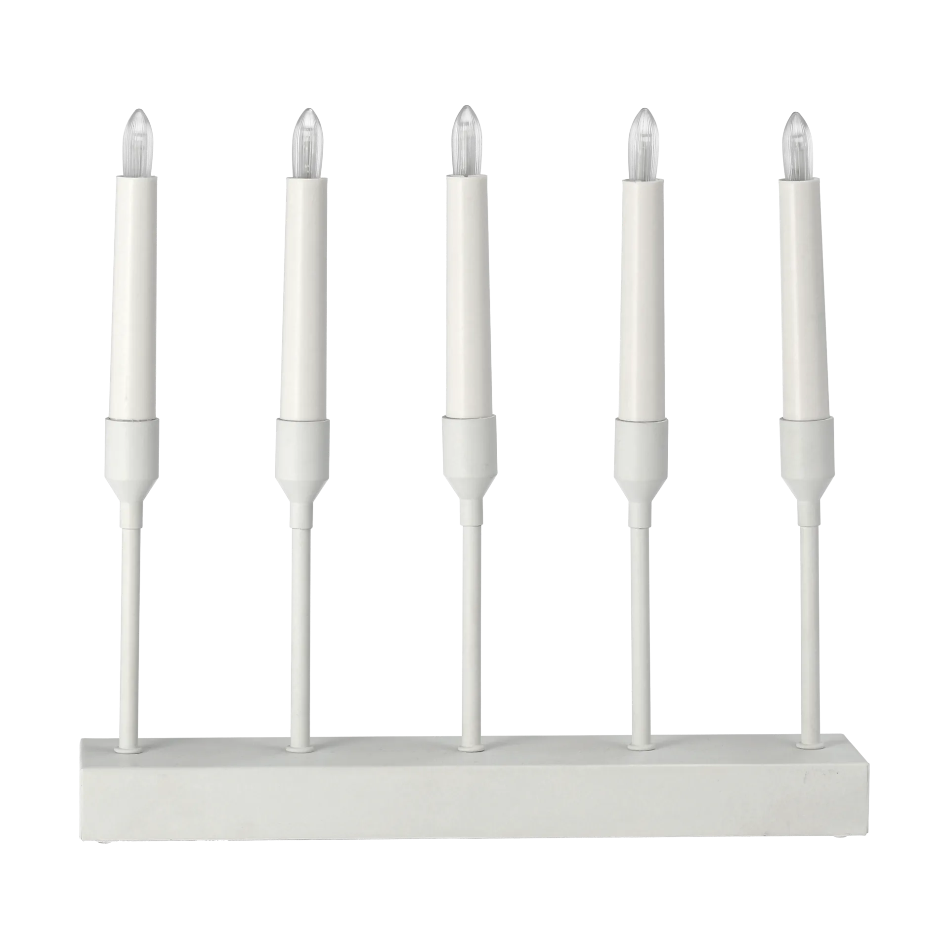 Scandi Living Kindle portabel adventstage 30 cm Hvid