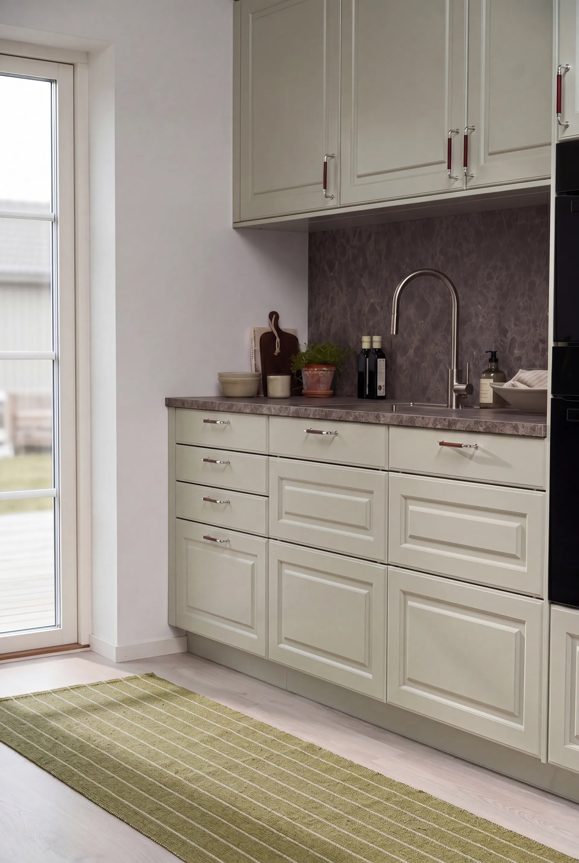 Lane løber, Olive green, 70x150 cm Scandi Living