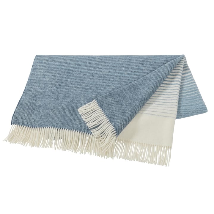 Mist uldplaid - Pale blue - Scandi Living