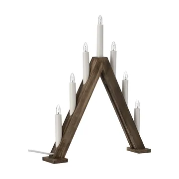 Nord adventstage 40 cm - Mørkbejdset - Scandi Living