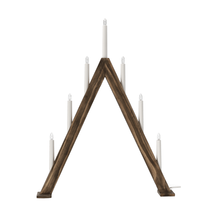 Nord adventstage 60 cm - Mørkbejdset - Scandi Living