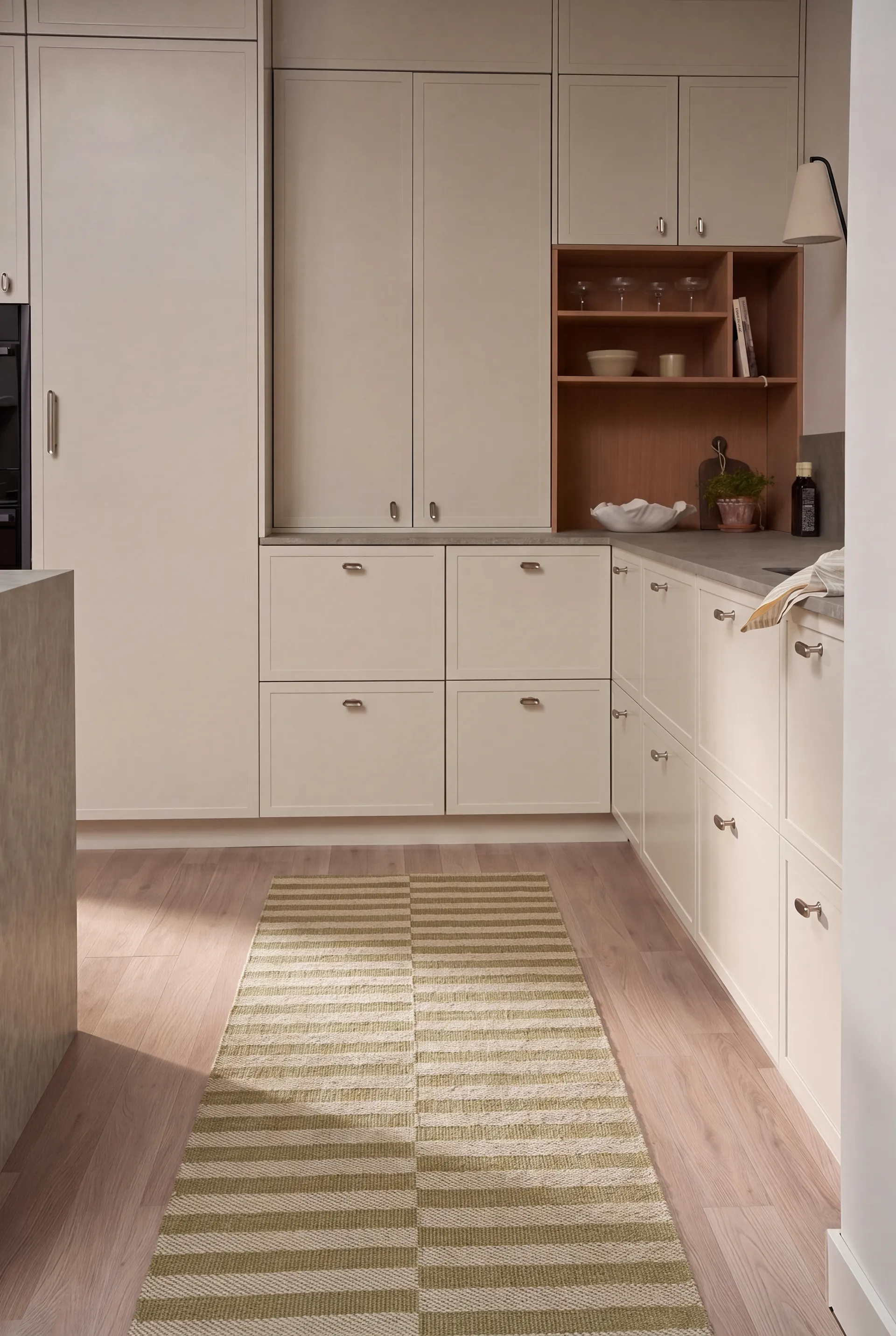 Path løber, Olive green, 70x200 cm Scandi Living