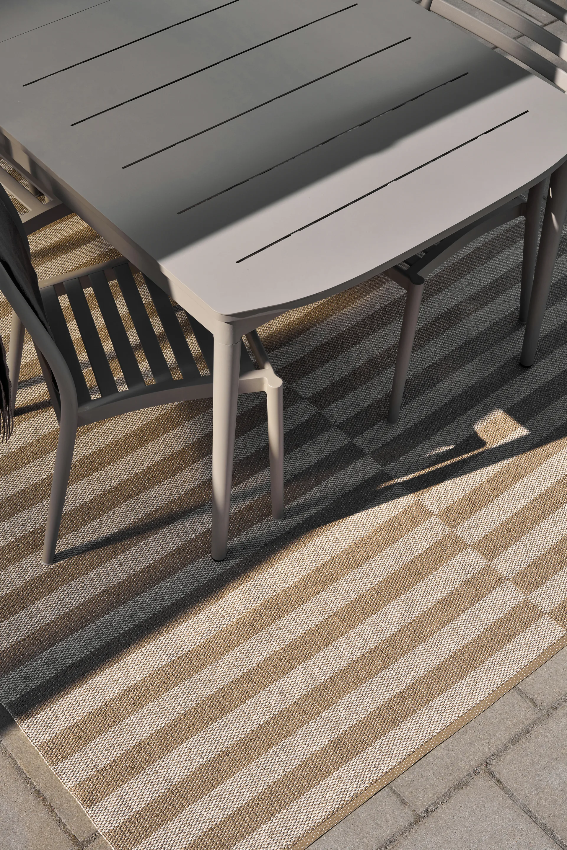 Path tæppe, Beige, 150x200 cm Scandi Living