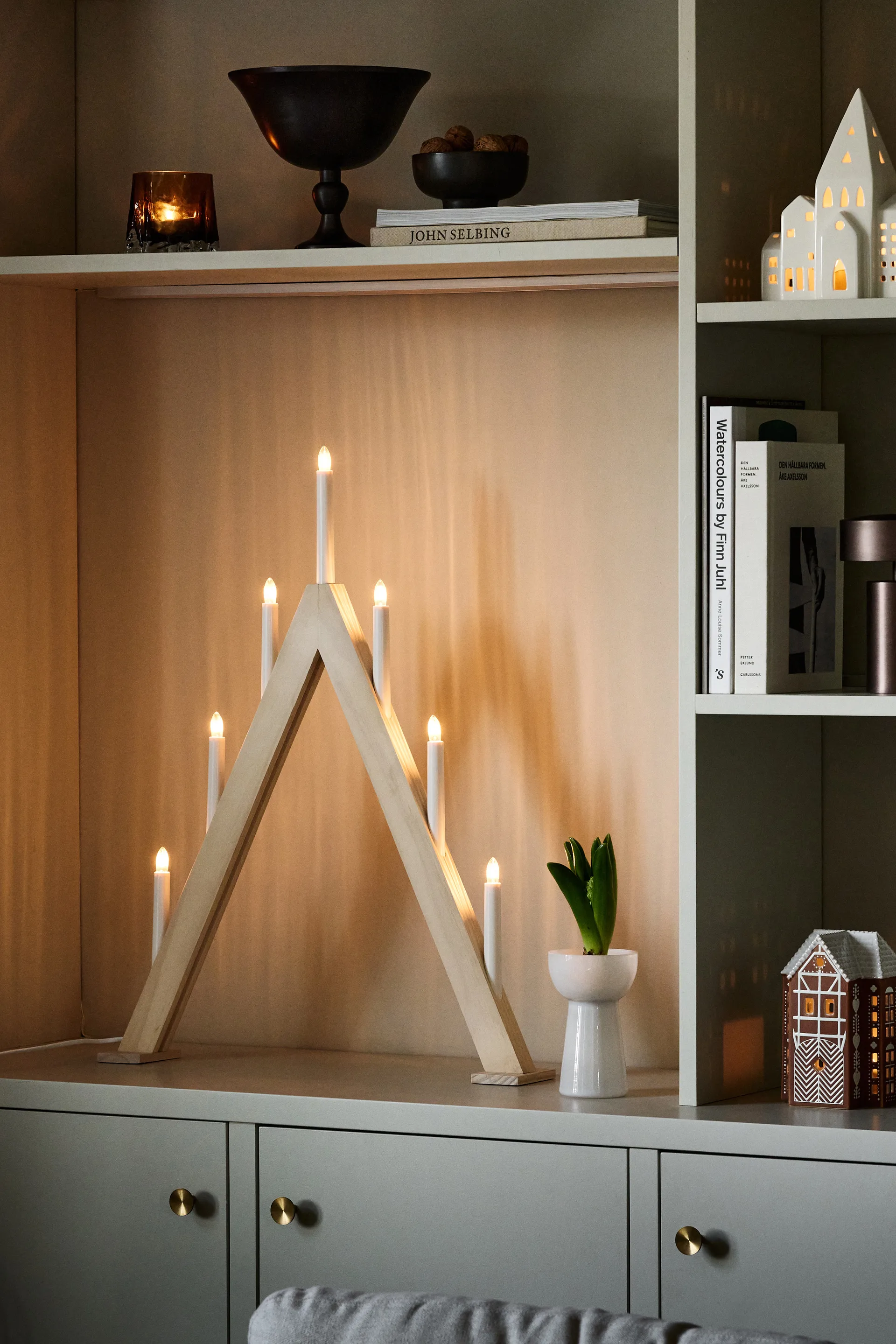 Petal hyacintvase 14 cm
, Hvid Scandi Living