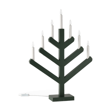 Pine adventslysestage 62 cm - Grøn - Scandi Living