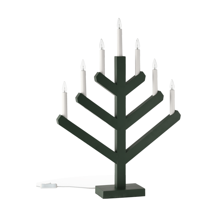 Pine adventslysestage 62 cm, Grøn Scandi Living