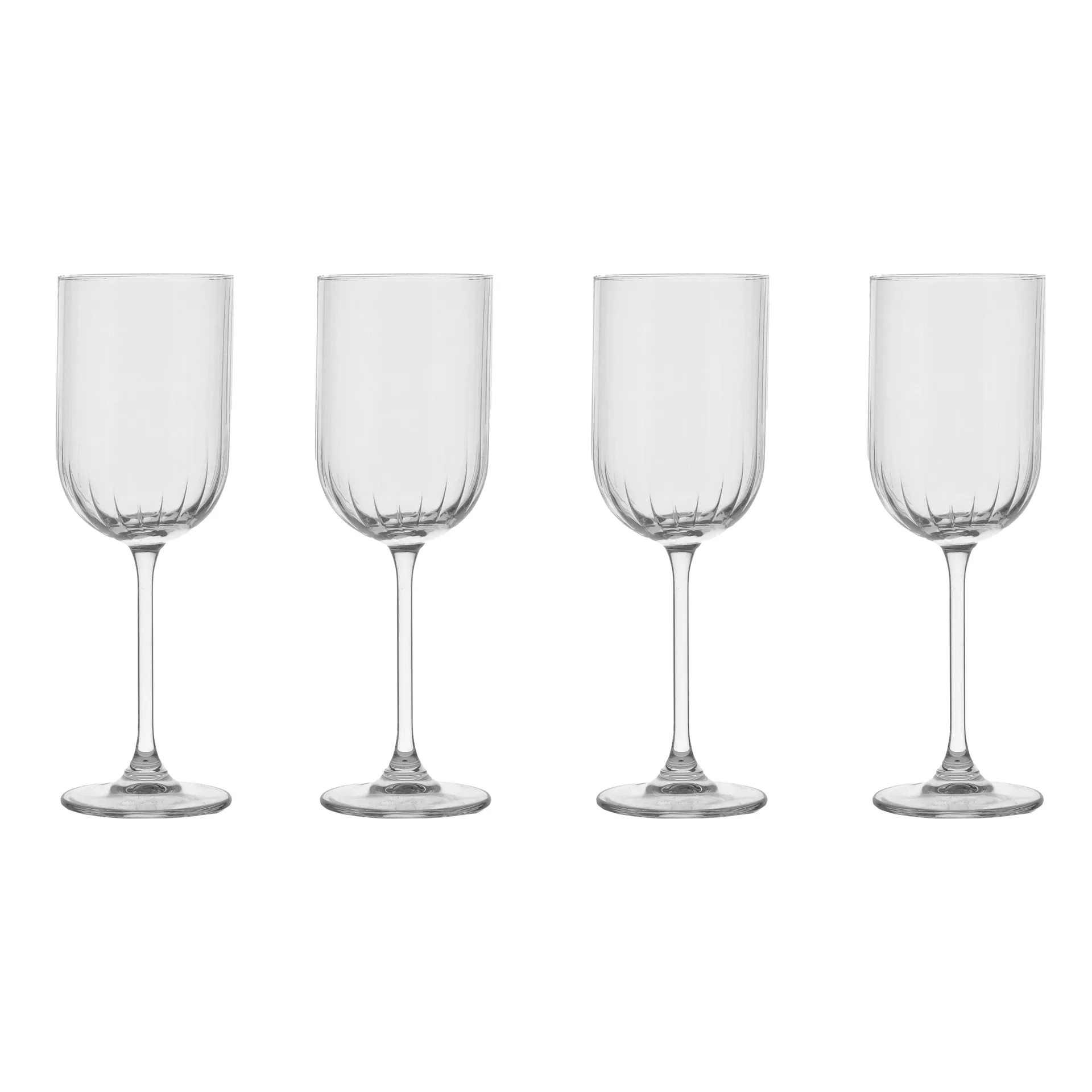 Pristine hvidvinsglas 32 cl 4-pak, Klar Scandi Living