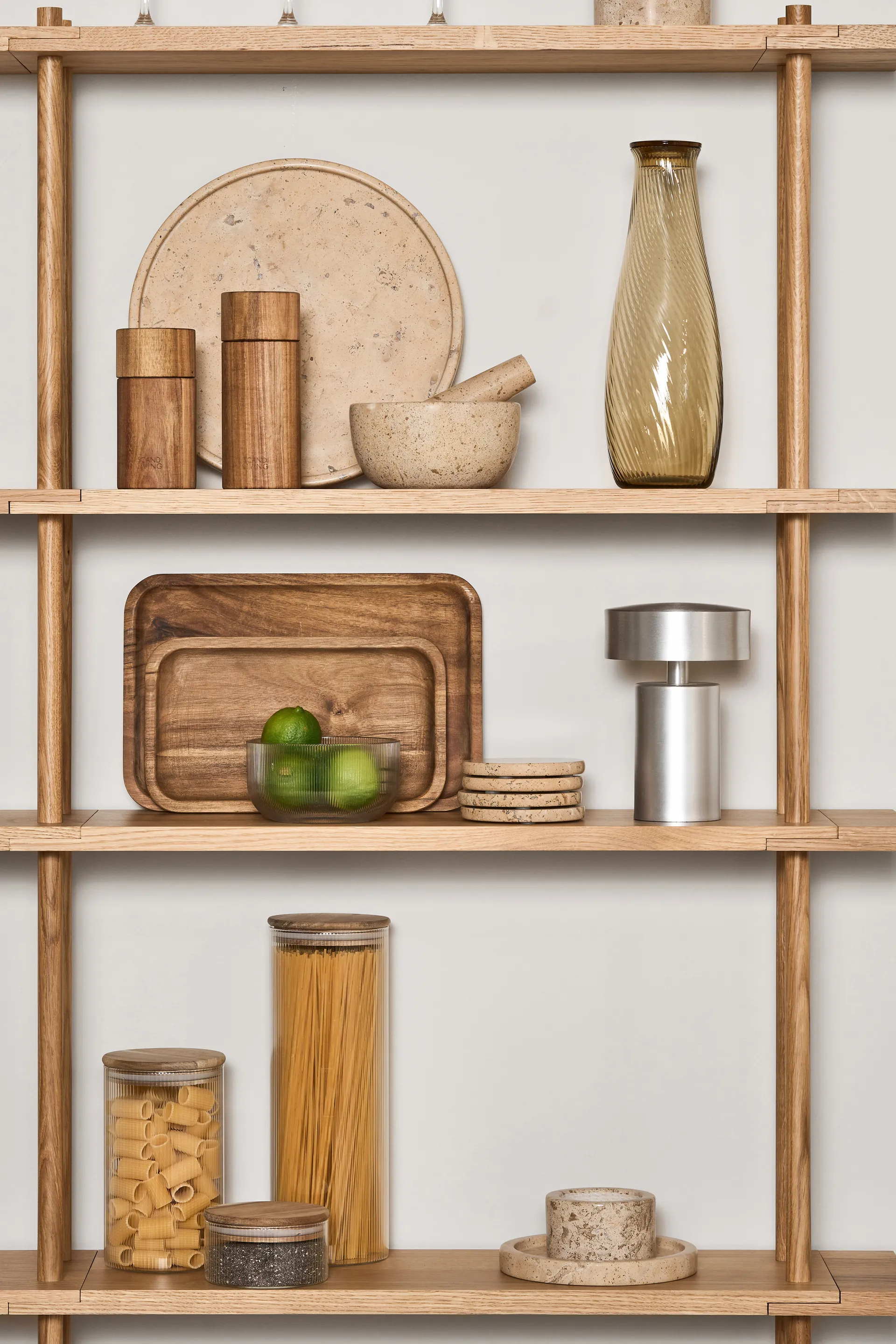 Ridge dekorationsbakke, Ø24 cm Scandi Living