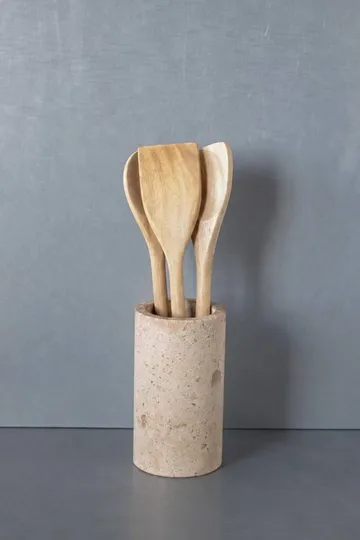 Ridge køkken redskabsbeholder - Ø9,6x17 cm - Scandi Living