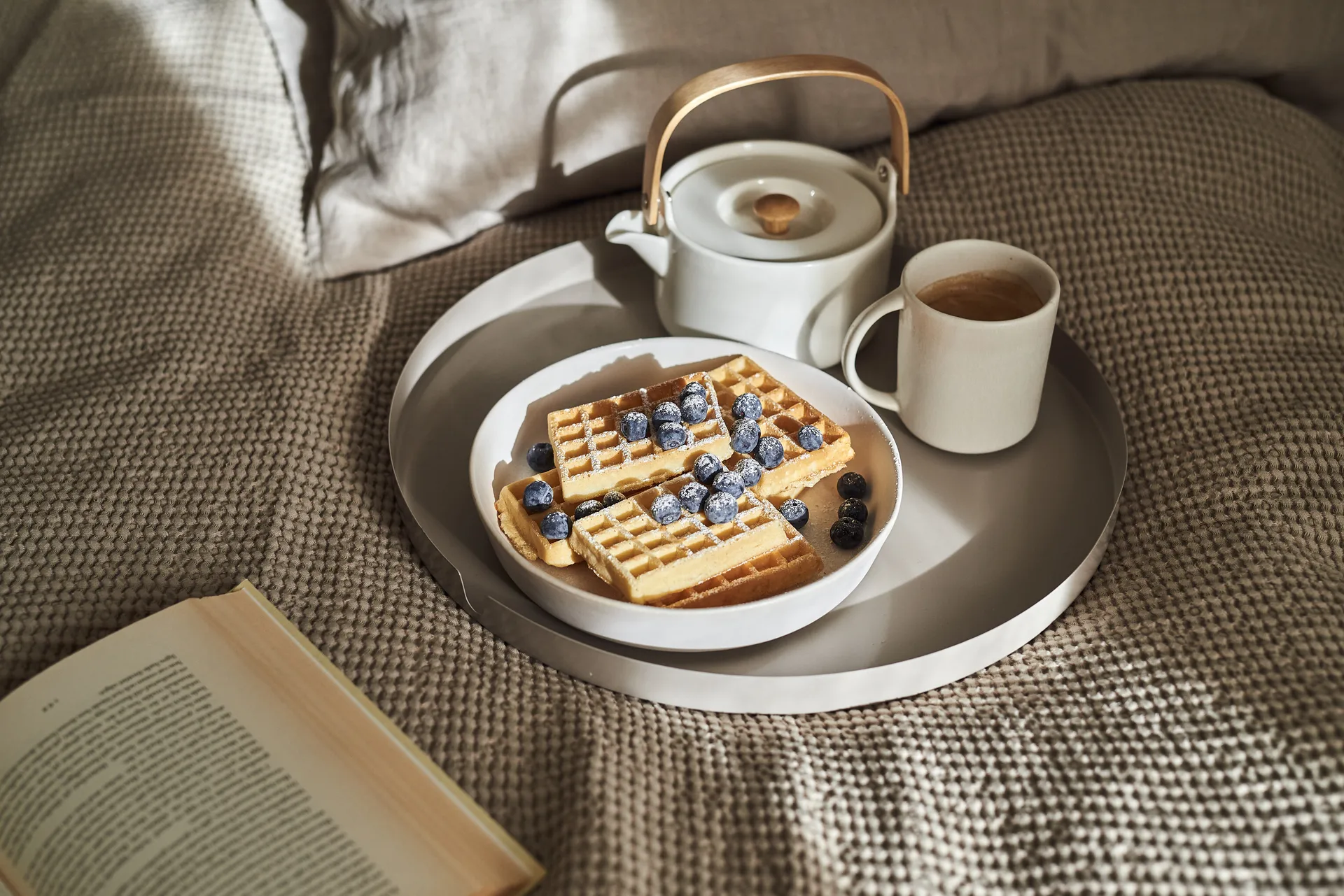 Sandsbro asiet, Offwhite, Ø20 cm Scandi Living