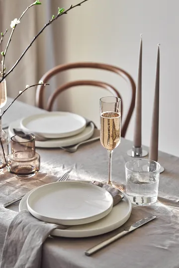 Sandsbro asiet - Offwhite, Ø20 cm - Scandi Living