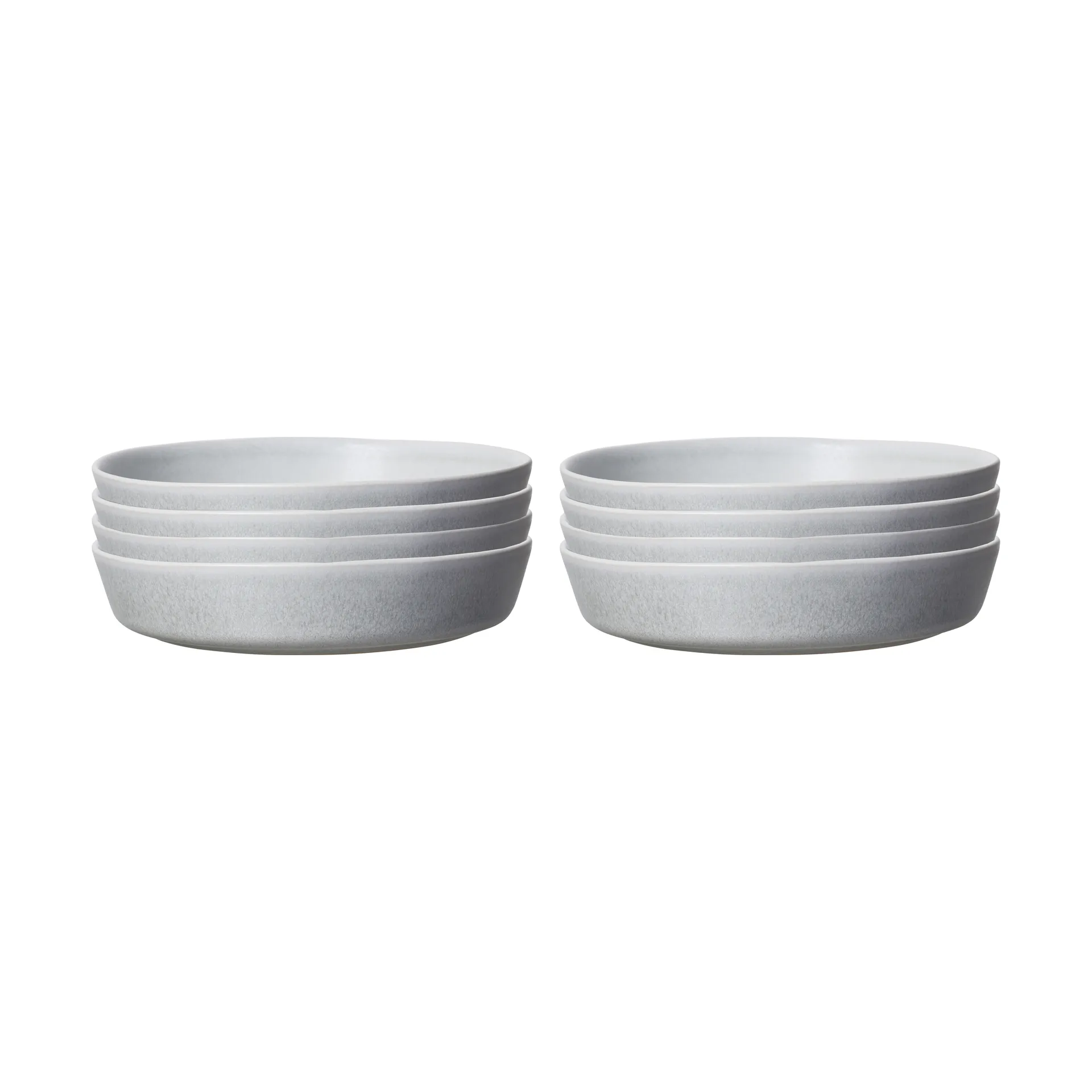 Sandsbro pastatallerken lysegrå, Ø23 cm, 8-pak Scandi Living