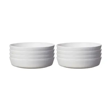 Sandsbro pastatallerken offwhite, Ø23 cm, 8-pak - Scandi Living