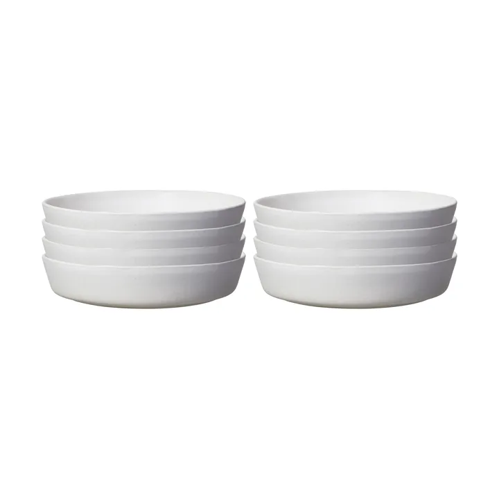 Sandsbro pastatallerken offwhite, Ø23 cm, 8-pak - Scandi Living
