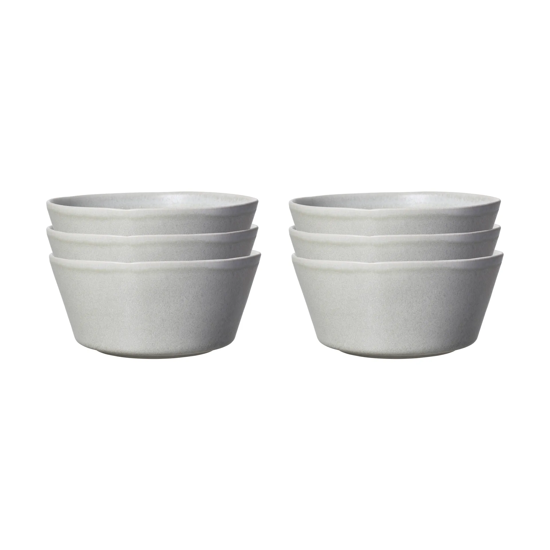 Sandsbro skål lysegrå, Ø15 cm, 6-pak,  Scandi Living