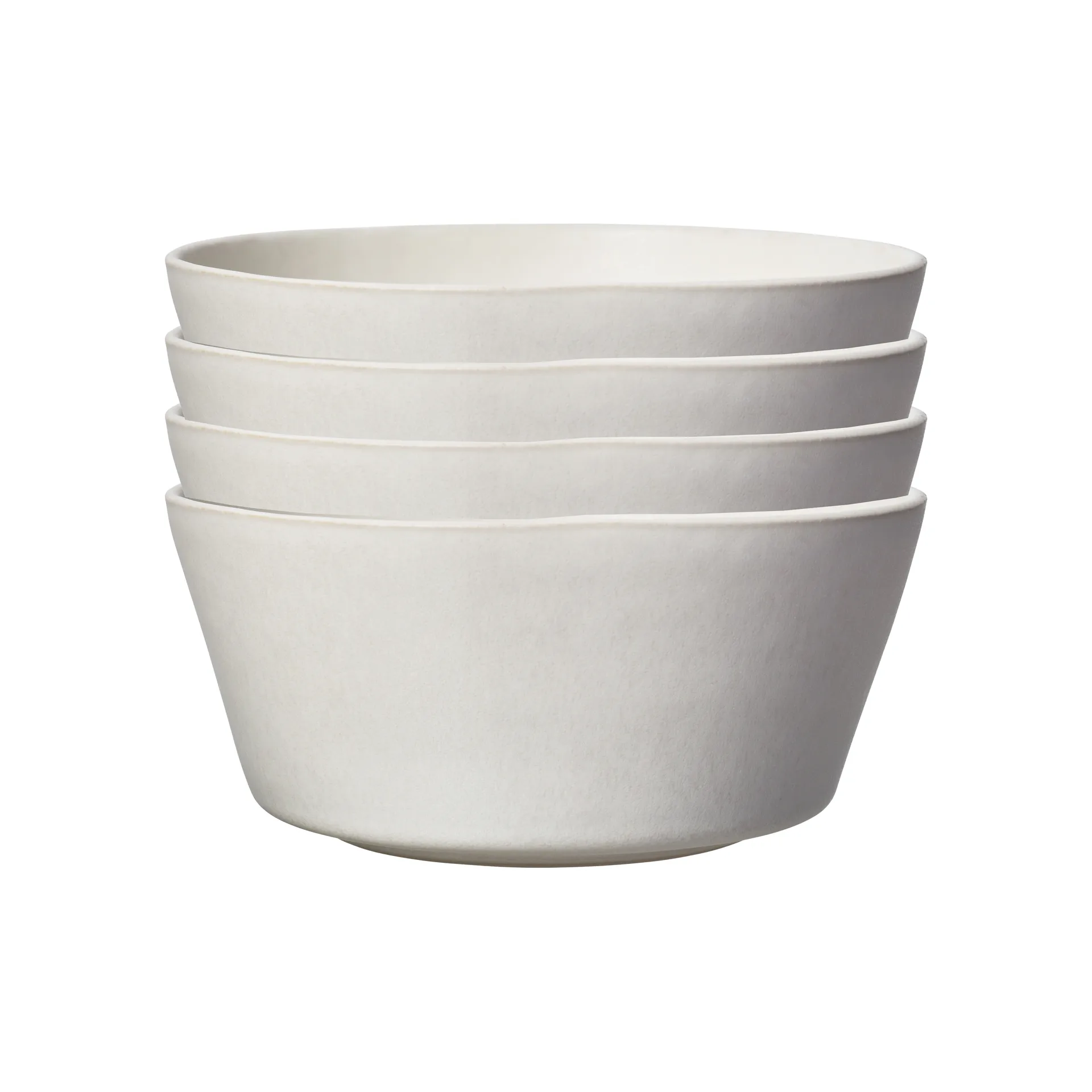 Scandi Living Sandsbro skål offwhite, Ø15 cm, 4-pak