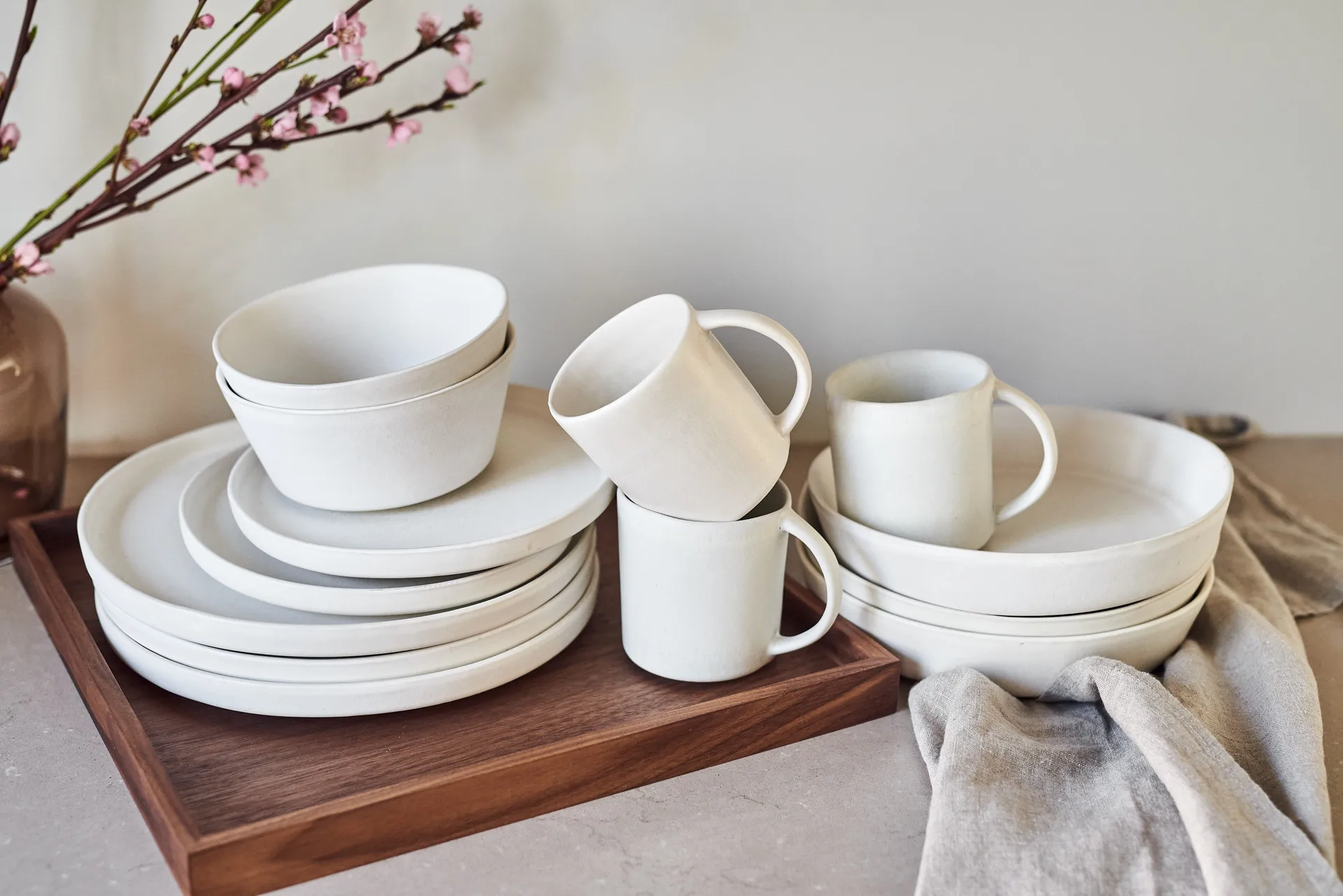 Sandsbro startsæt 20 dele - Offwhite Scandi Living