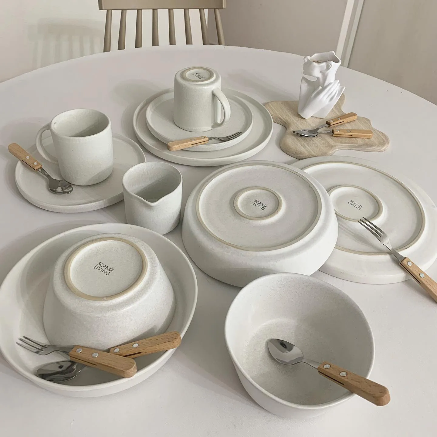 Sandsbro startsæt 20 dele - Offwhite Scandi Living