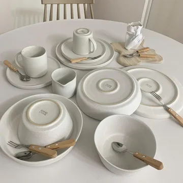 Sandsbro startsæt 20 dele - Offwhite - Scandi Living